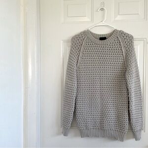 LANVIN  70% Merino Wool 30% Cashmere Men’s  Gray Sweater Size XS NWOT